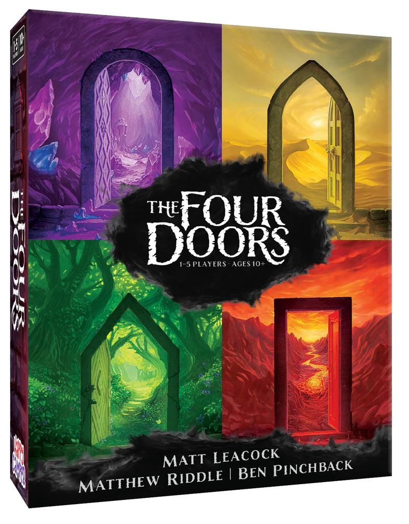 Happy Camper - The Four Doors | Thrilling Cooperative Game by Matt Leacock | Great for Travel and Solo Play
