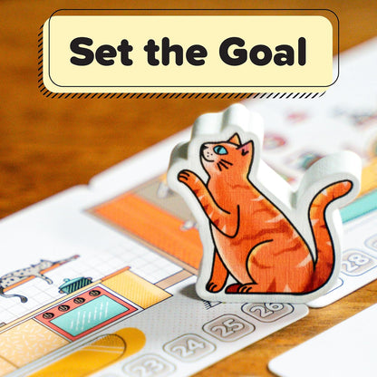The OP Games The Cat Between Us | Strategy Card Game for Families & Friends | 2–6 Players | 15–40 Min | Ages 8+ | English