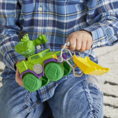 Spidey And His Amazing Friends – Vehicle And Accessory Set - Hulk