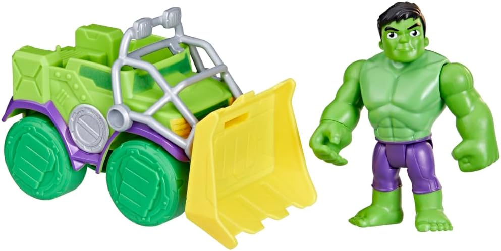 Spidey And His Amazing Friends – Vehicle And Accessory Set - Hulk