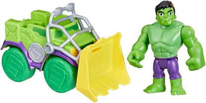 Spidey And His Amazing Friends – Vehicle And Accessory Set - Hulk