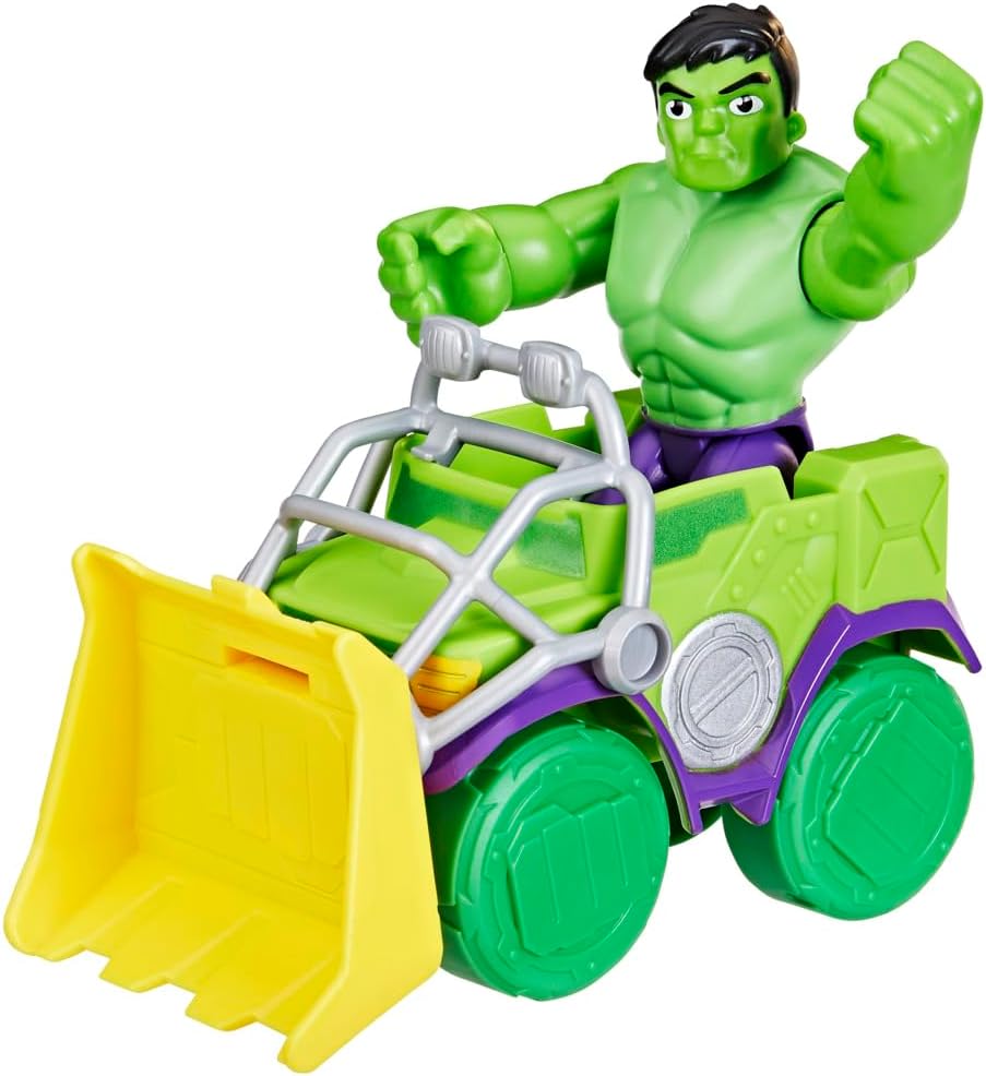 Spidey And His Amazing Friends – Vehicle And Accessory Set - Hulk