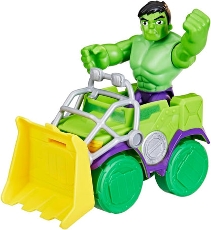 Spidey And His Amazing Friends – Vehicle And Accessory Set - Hulk