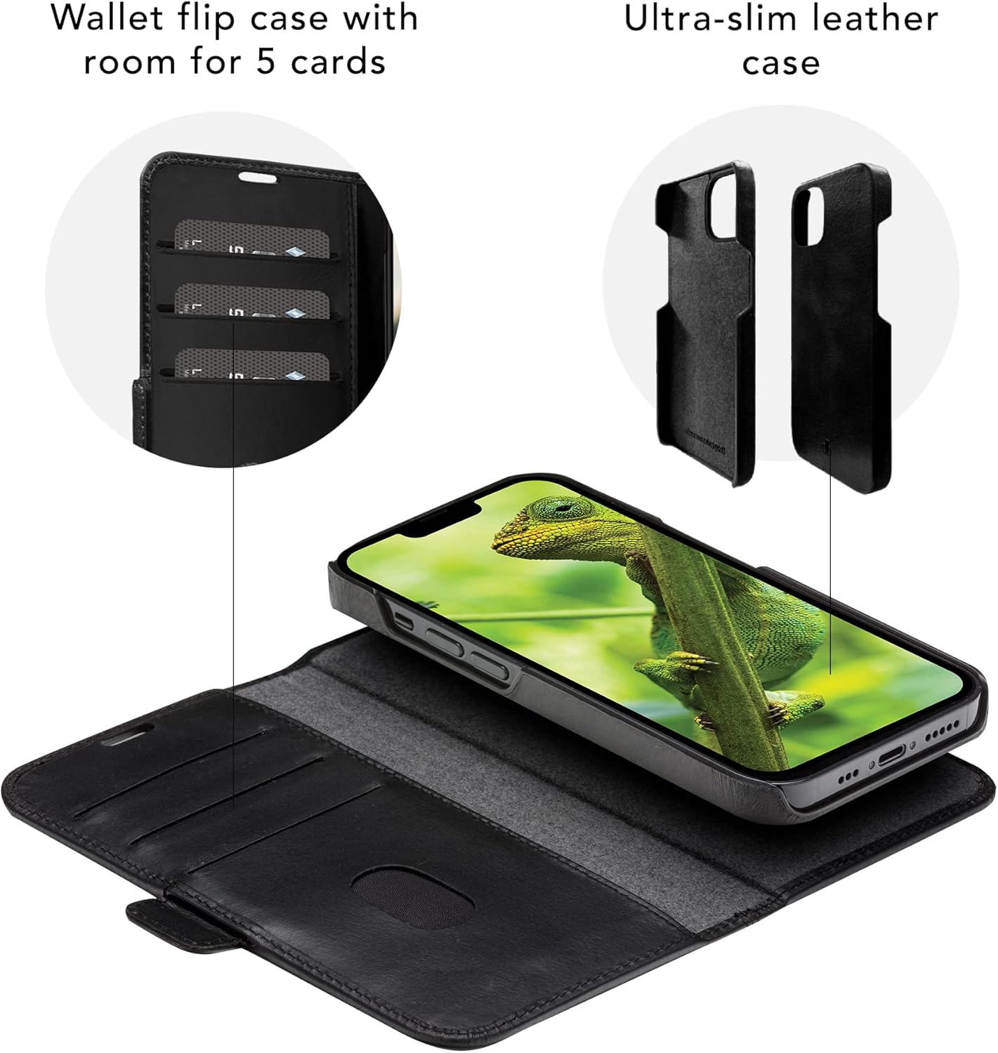 dbramante1928 Lynge Phone Case - Compatible with iPhone 12/12 Pro 6.1" - Black