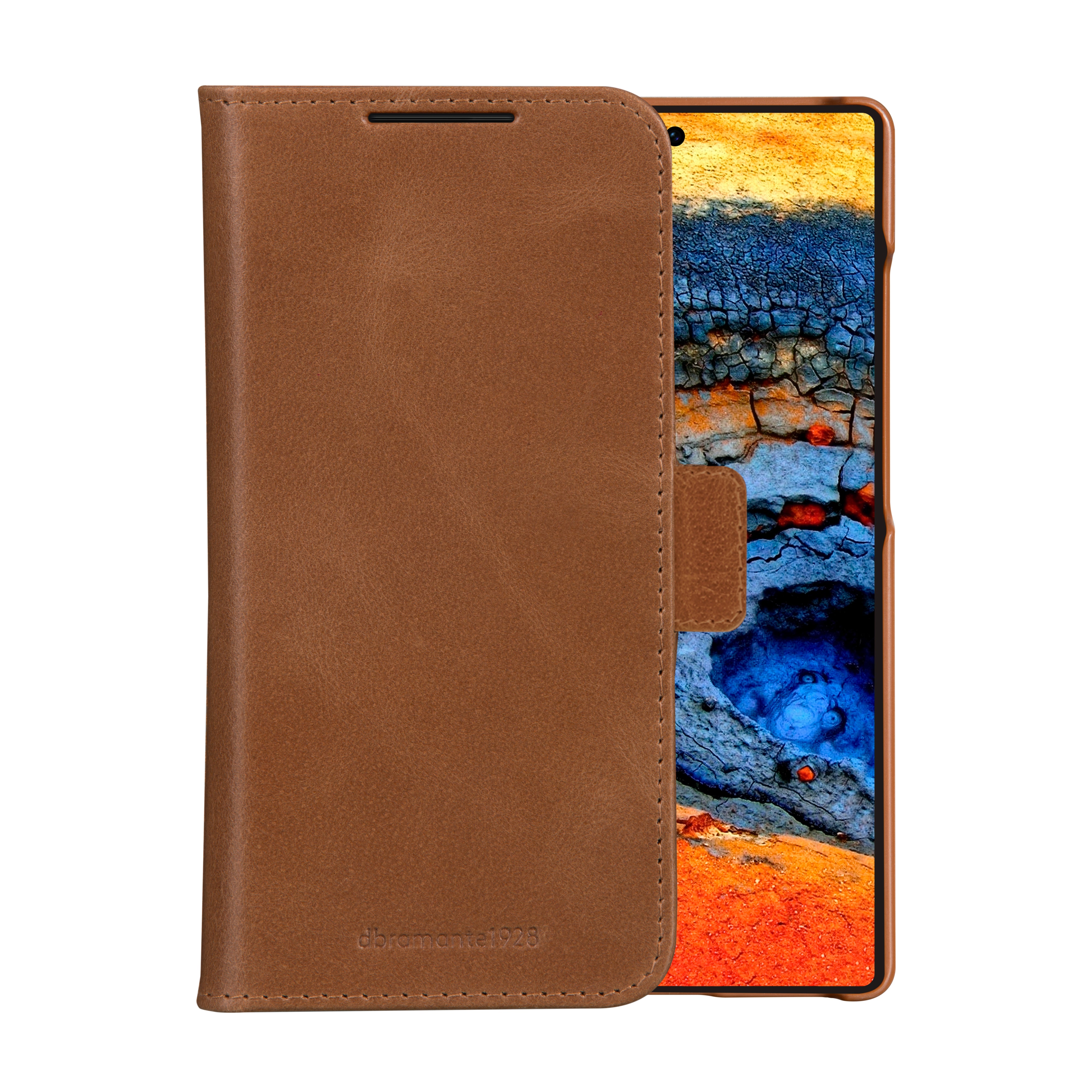 dbramante1928 Lynge mobile phone case 17.3 cm (6.8") Flip case Tan