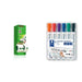 Scotch Magic Invisible Tape 8 Rolls 19 mm x 33 m General Purpose Sticky Tape for Document Repair & STAEDTLER 351WP6 Lumocolour Whiteboard Marker with Bullet Tip, Multicolor, Pack of 6