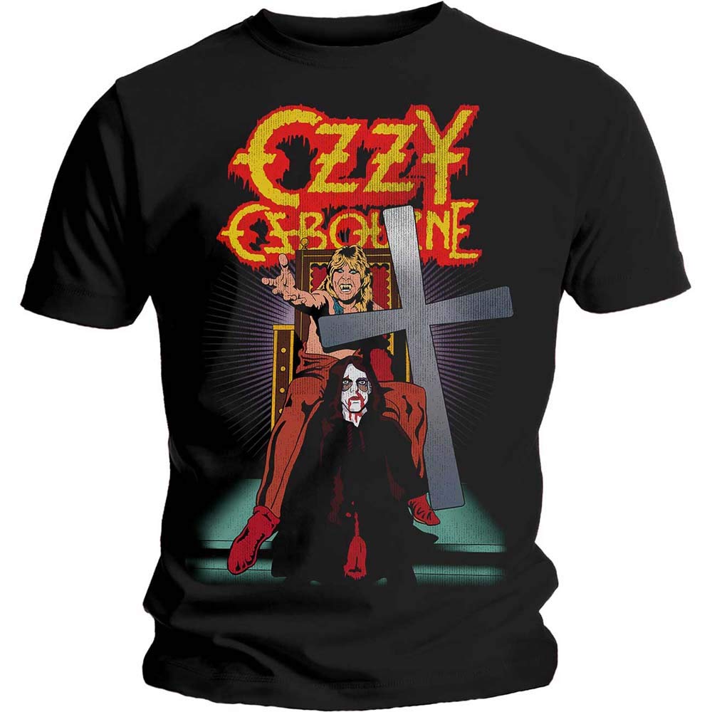 Ozzy Osbourne: Rock Off - Speak Of The Devil Vintage (T-Shirt Unisex Tg. L)
