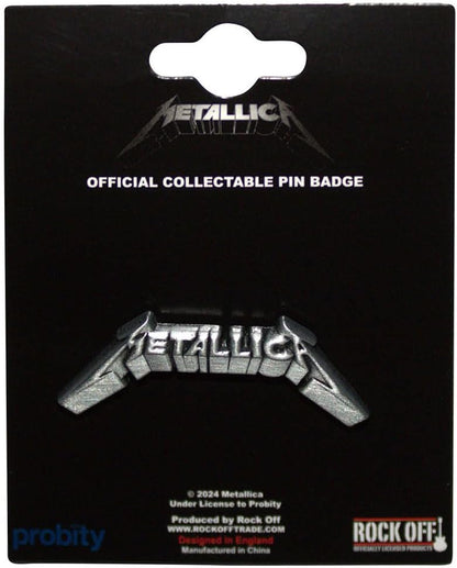 Metallica - Metallica Pin Badge: 3D Logo