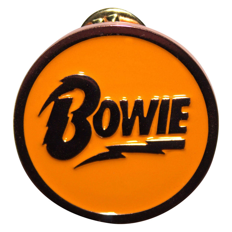 David Bowie: Rock Off - Circle Logo Pin Badge