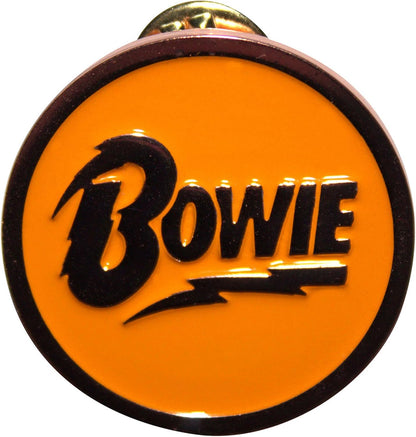 David Bowie: Rock Off - Circle Logo Pin Badge