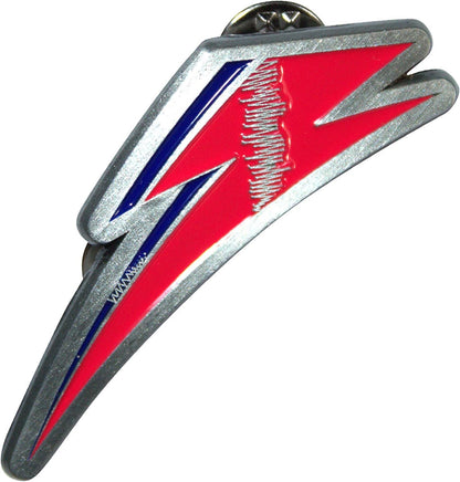 David Bowie: Rock Off - Flash Pin Badge