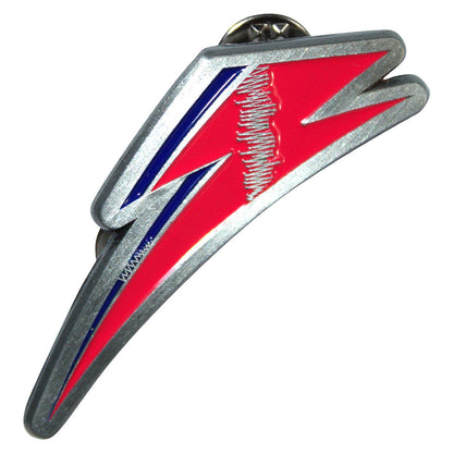 David Bowie: Rock Off - Flash Pin Badge