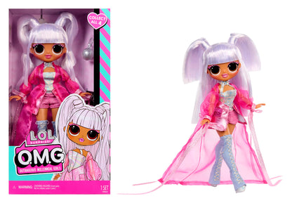 L.O.L. Surprise! OMG Doll - Kitty K - Includes 1 Fashion Doll, Comes with Fabulous Fashions, Collect All 4