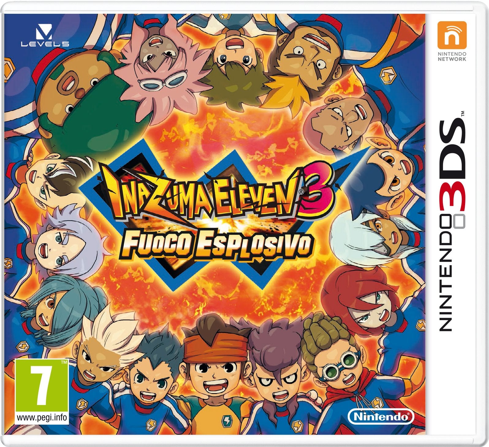 3Ds Inazuma Eleven 3 Bomb Blast