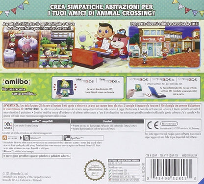 Animal Crossing: Happy Home Designer + Carta Amiibo - Nintendo 3DS