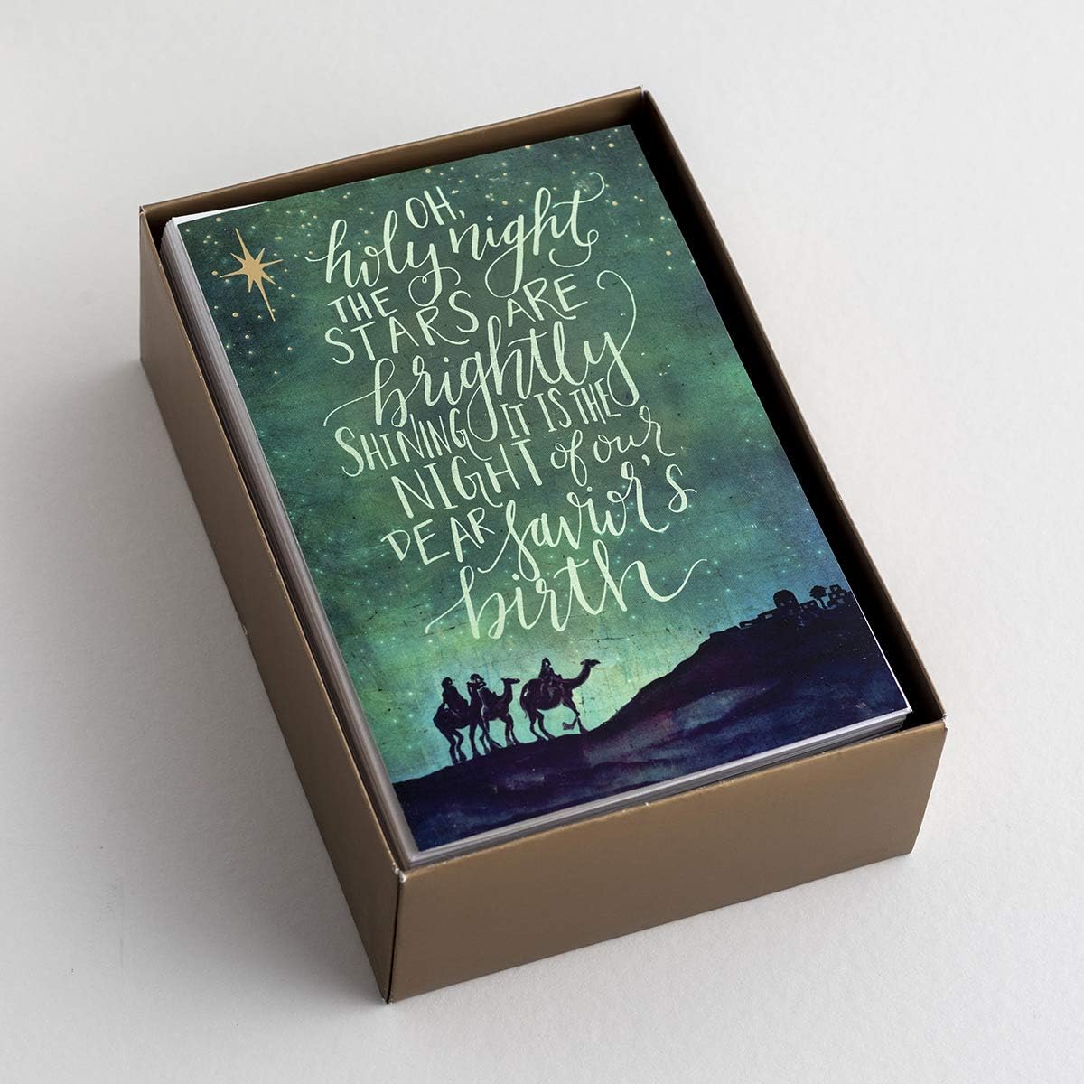 Dayspring Oh, Holy Night - 50 Christmas Boxed Cards, KJV
