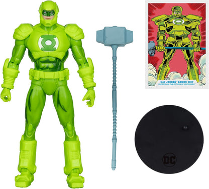 McFarlane Toys - DC Multiverse Hal Jordan Armor Suit (The Return of Superman) 7 pollici Action Figure