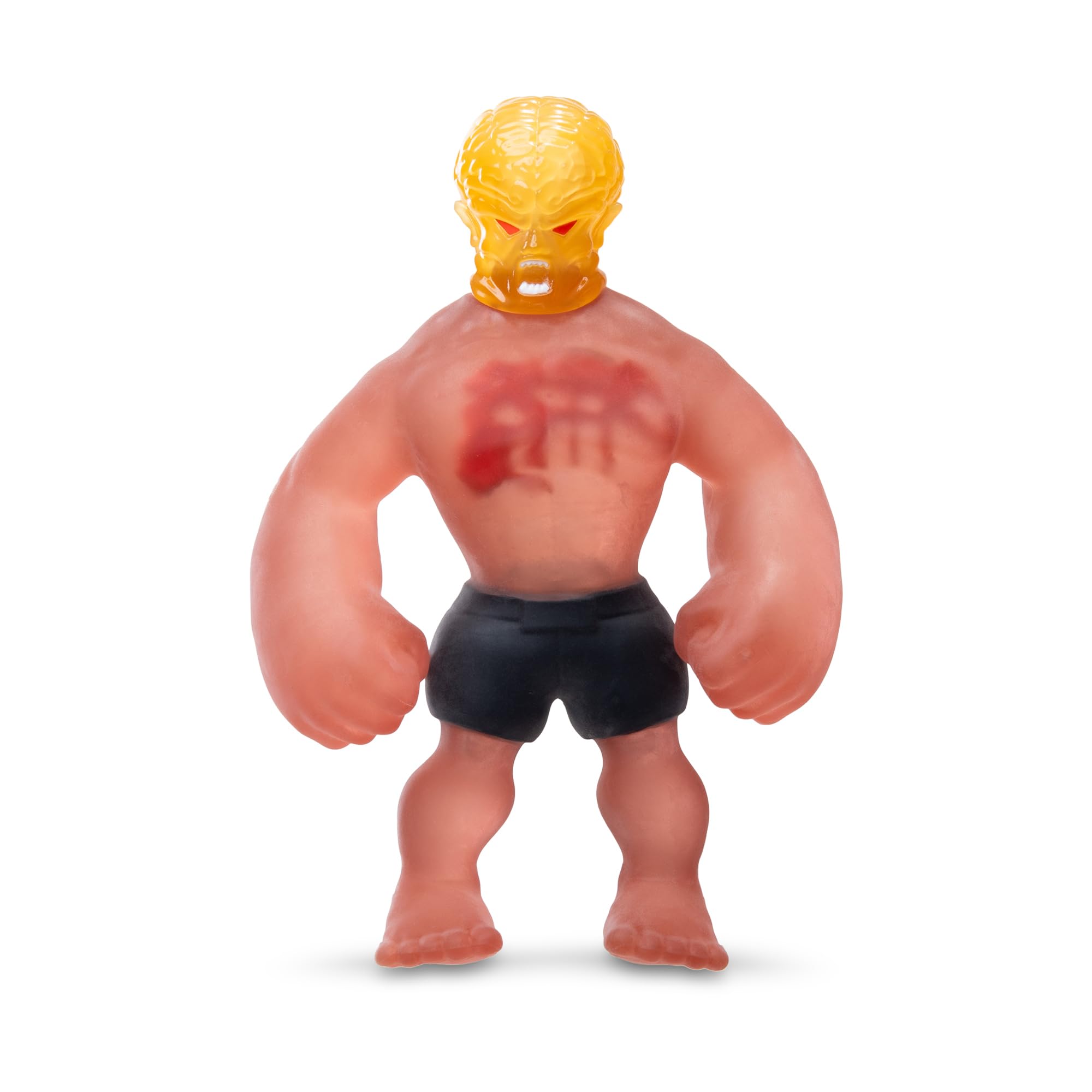 Stretch Armstrong Basic Fun X-Ray Core Figure – 7-Inch See-Through Stretchy Toy – Classic Transparent Action Figure for Ages 5+