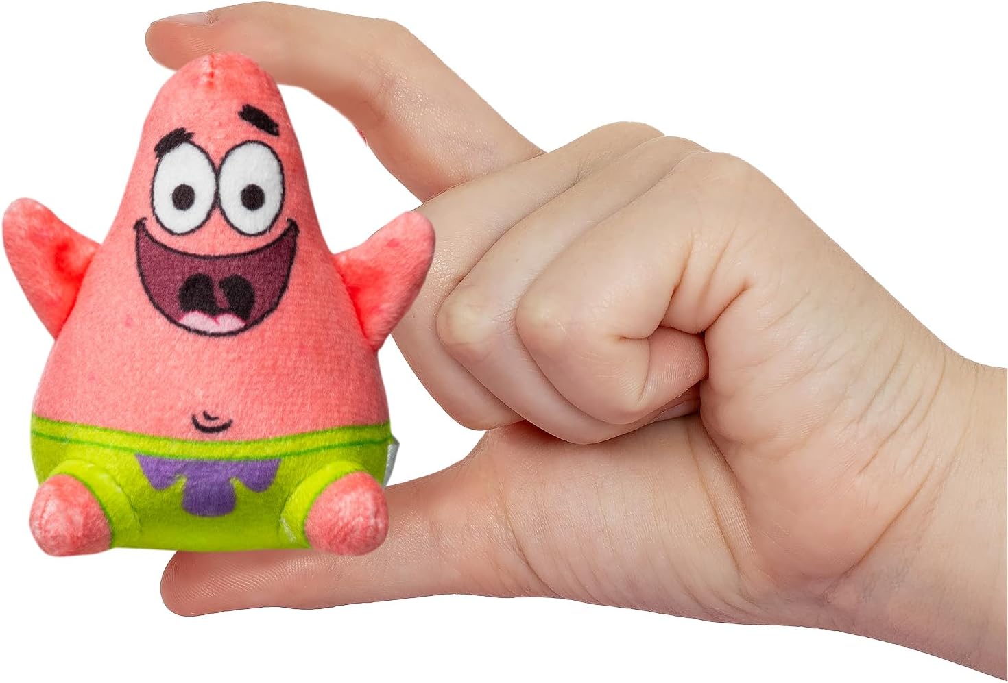 Micro Teenies – SpongeBob SquarePants Collector 5-Pack - Mr Krabs, Sandy, SpongeBob in Underpants