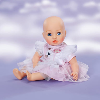 Baby Annabell Swan Dress, Beautiful Outfit for 43cm Dolls, 711040 Zapf Creation