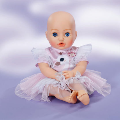 Baby Annabell Swan Dress, Beautiful Outfit for 43cm Dolls, 711040 Zapf Creation