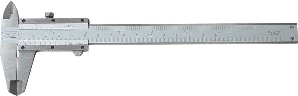 Vernier Caliper In Leather Bag