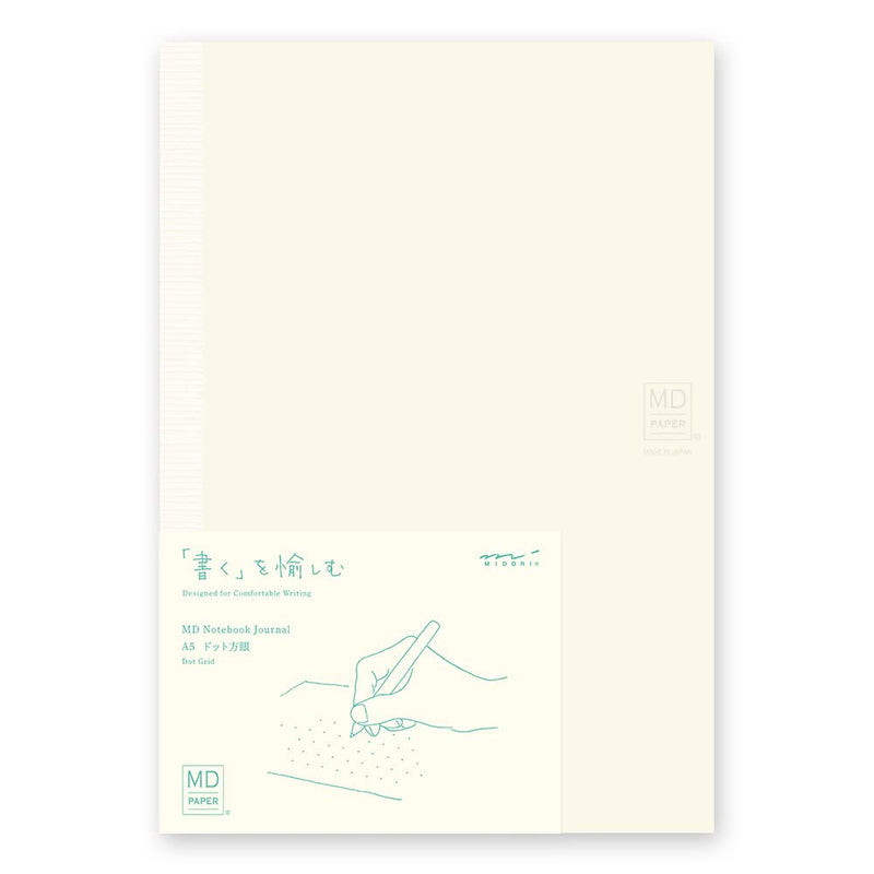 デザインフィル(Designphi) DESIGNPHIL 15310006 Midori Notebook, MD Notebook, Journal, A5, Dot Square A