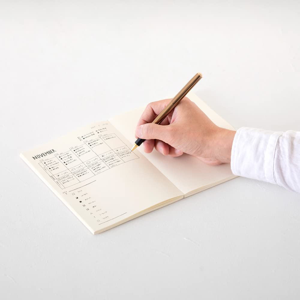 デザインフィル(Designphi) DESIGNPHIL 15310006 Midori Notebook, MD Notebook, Journal, A5, Dot Square A