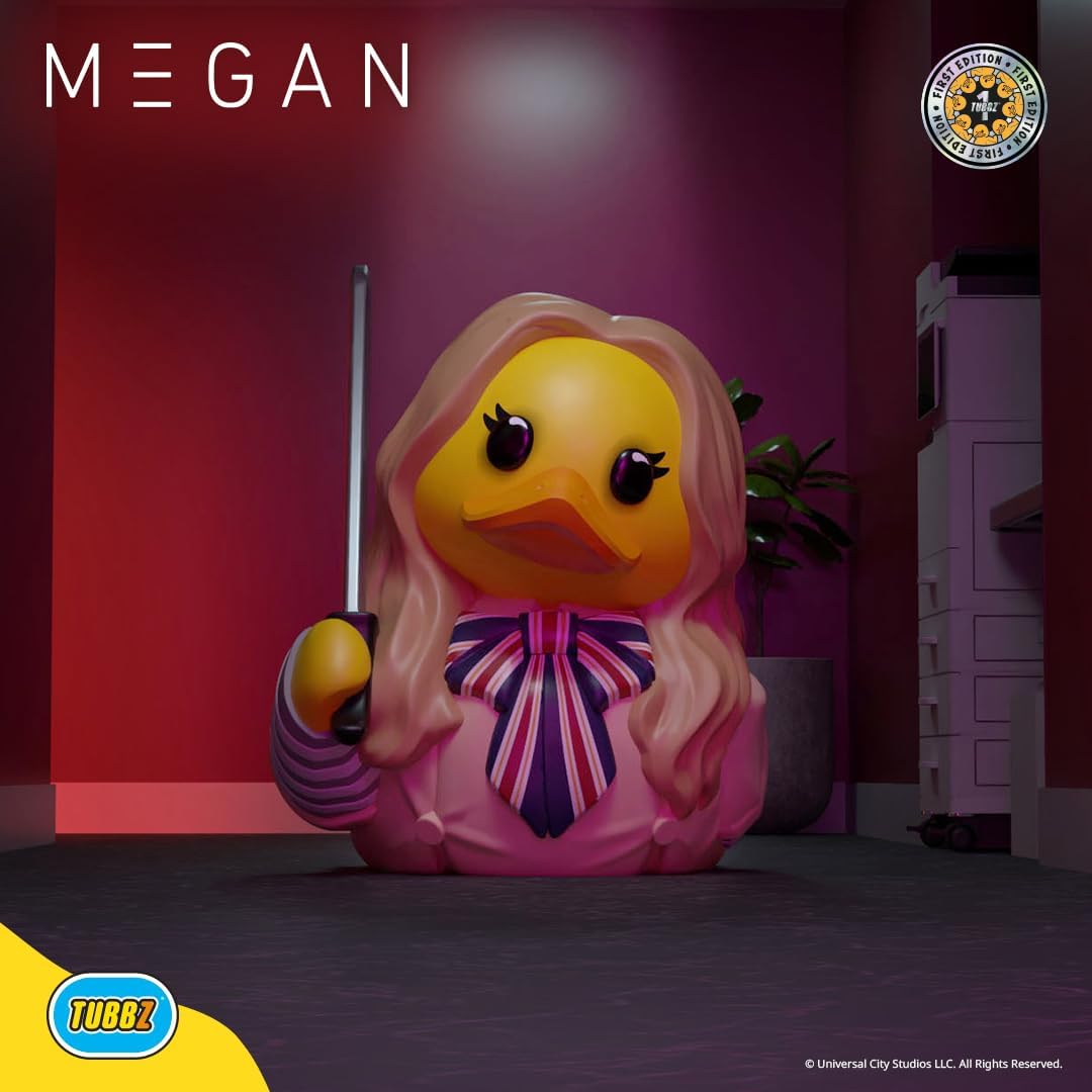 TUBBZ First Edition: Horror - M3gan Cosplaying Rubber Duck Vinyl Figure