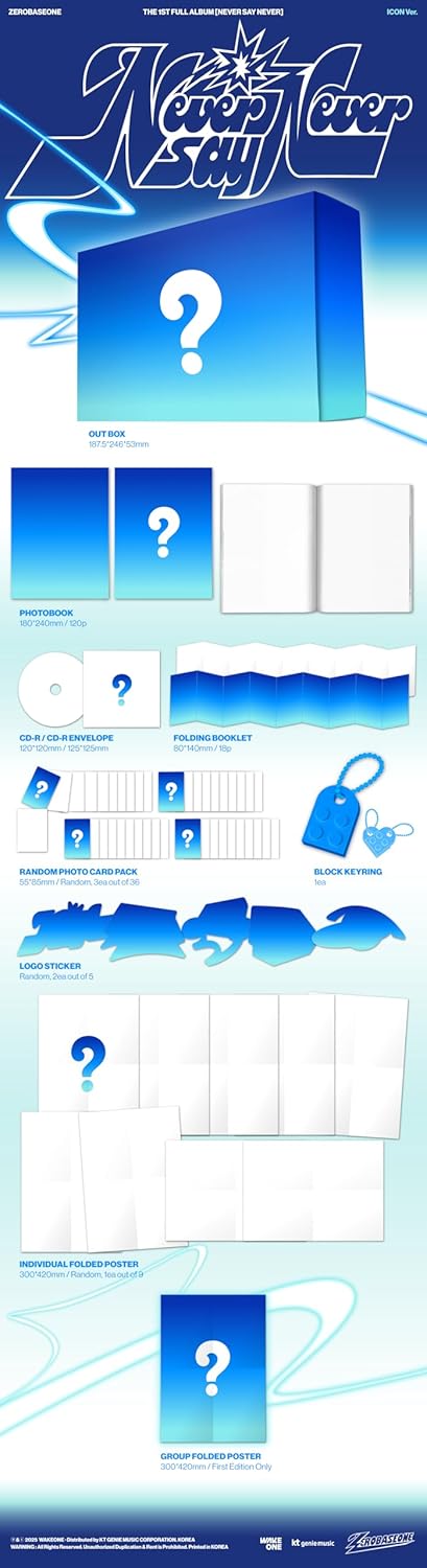 Never Say Never / 1st Full Album / Photobook