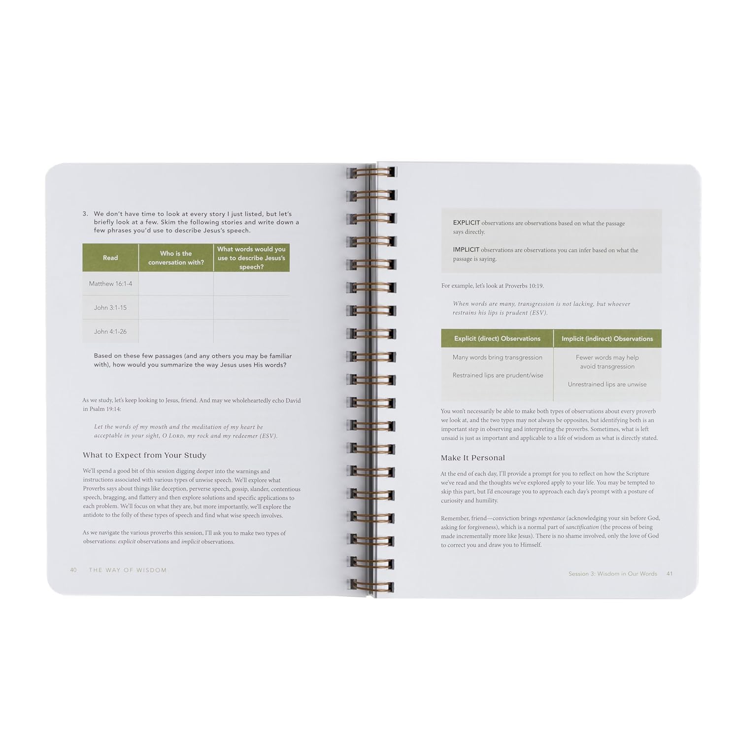 The Way of Wisdom Bible Study Book with Video Access