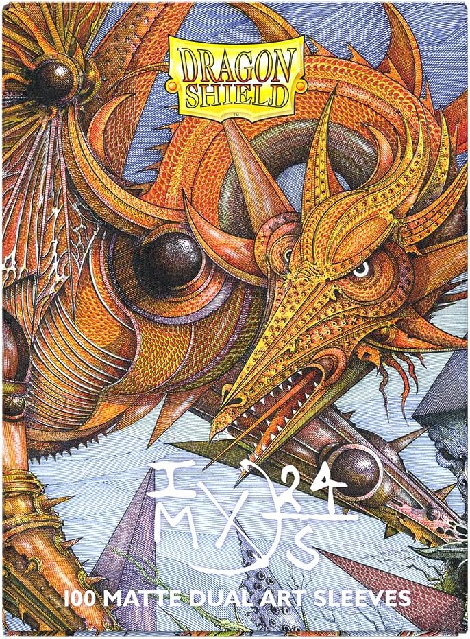 Dragon Shield | Matte Dual Art Sleeves | The Millerax | 100 CT - Smooth & Tough Premium TCG Sleeves | Compatible with Pokemon, Flesh & Blood, One Piece & Magic the Gathering
