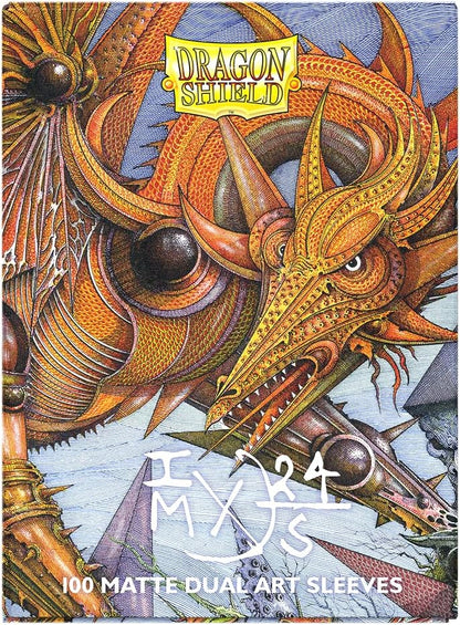 Dragon Shield | Matte Dual Art Sleeves | The Millerax | 100 CT - Smooth & Tough Premium TCG Sleeves | Compatible with Pokemon, Flesh & Blood, One Piece & Magic the Gathering