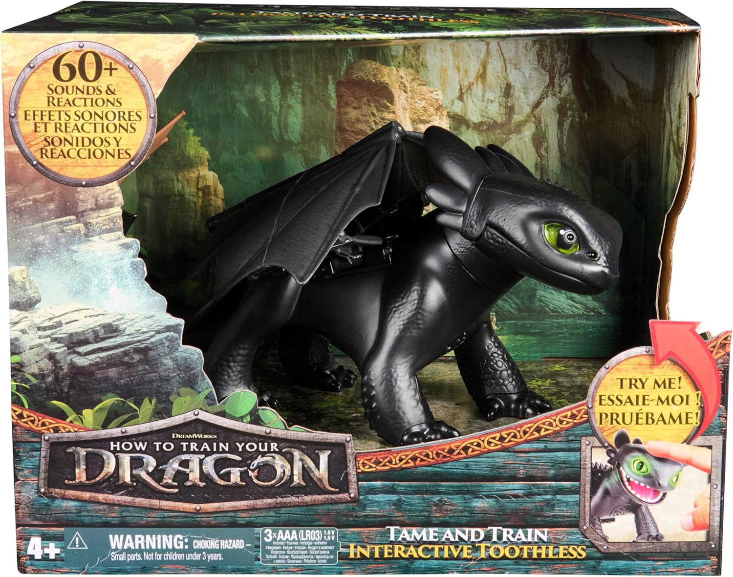 Dragons - Movie Tame & Train Interactive Toothless (6072728)