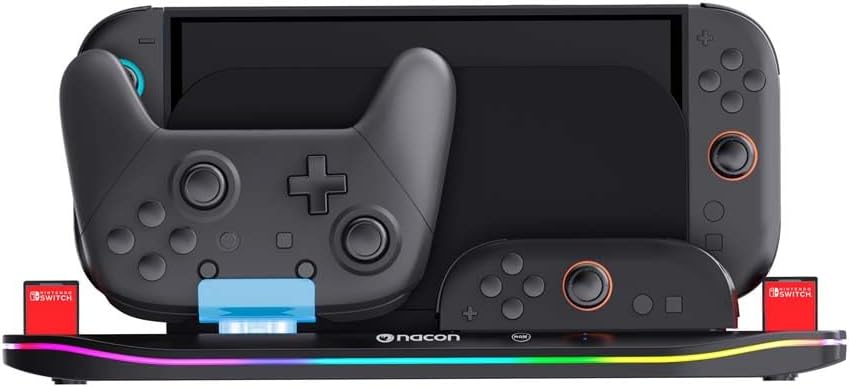 Nacon - Charging Station Xl Til Nintendo Switch Ii – Oplad 4 Joy-Con
