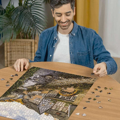 Ravensburger - Legpuzzel Monschau in Der Eifel 1000st.