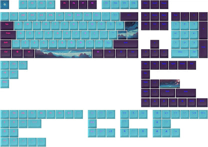 Dark Project - Keycaps Sets -Night Sky
