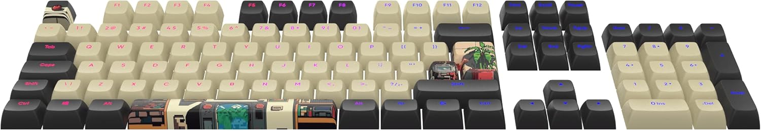 Dark Project - Keycaps Sets - Arcade