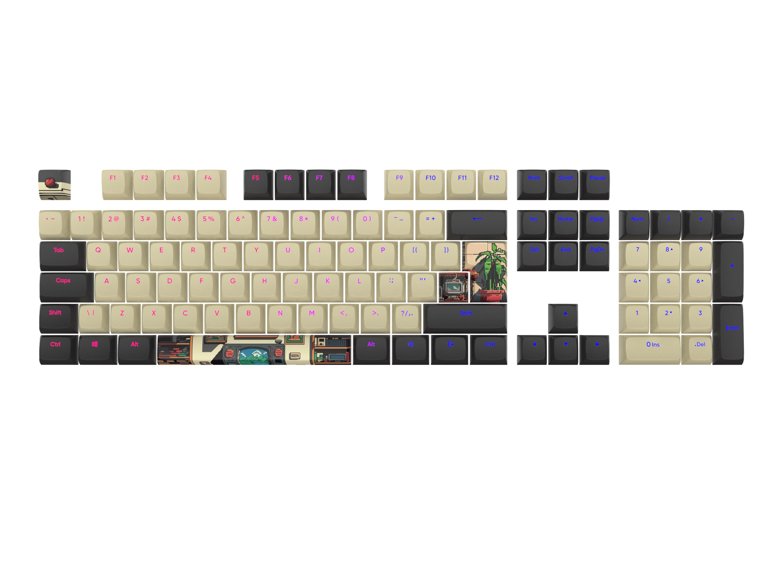 Dark Project - Keycaps Sets - Arcade