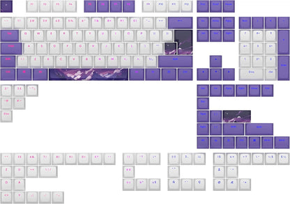 Dark Project - Keycaps Sets - Violet Horizons