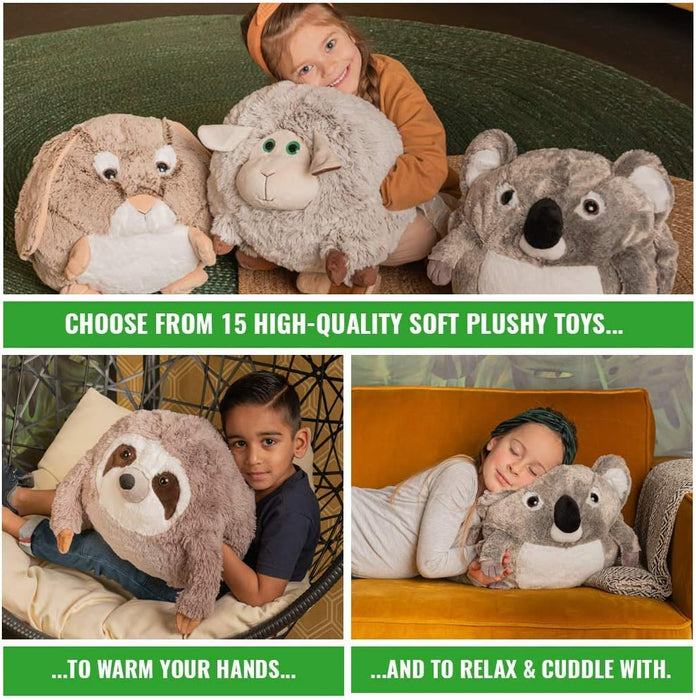 Noxxiez - Noxxiez Handwarmer Knuffelkussen Schaap