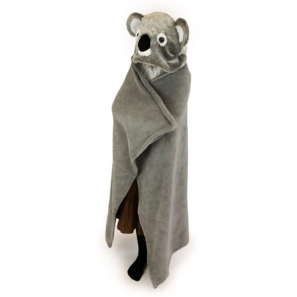 Noxxiez - Noxxiez Knuffeldeken met Capuchon Koala 130x100cm