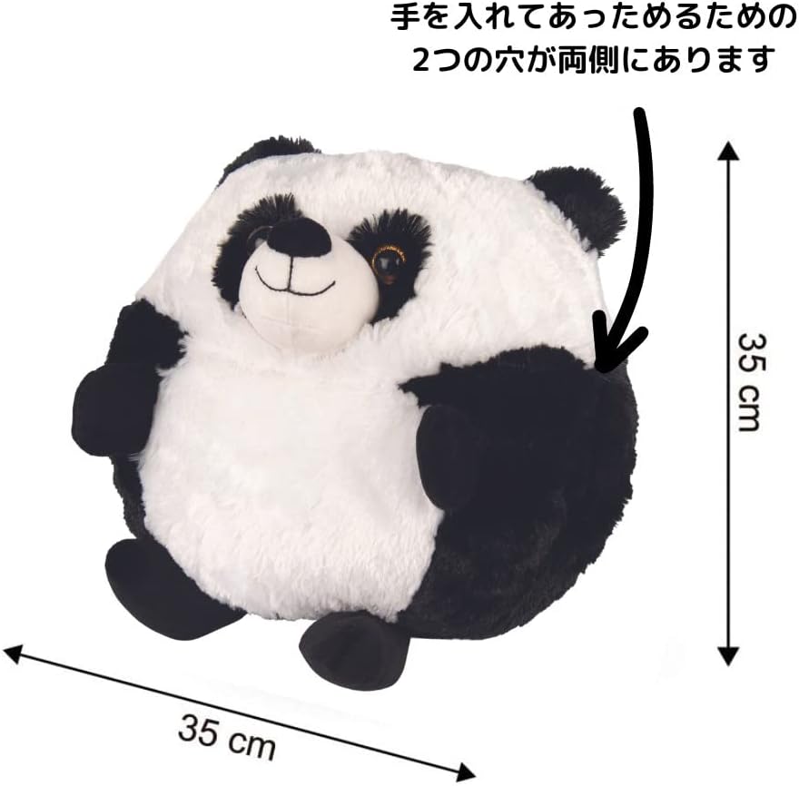 Noxxiez - Noxxiez Handwarmer Knuffelkussen Panda
