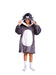 Noxxiez - Noxxiez Knuffel Hoodie Medium Trui Koala  Kinderen tot 160cm