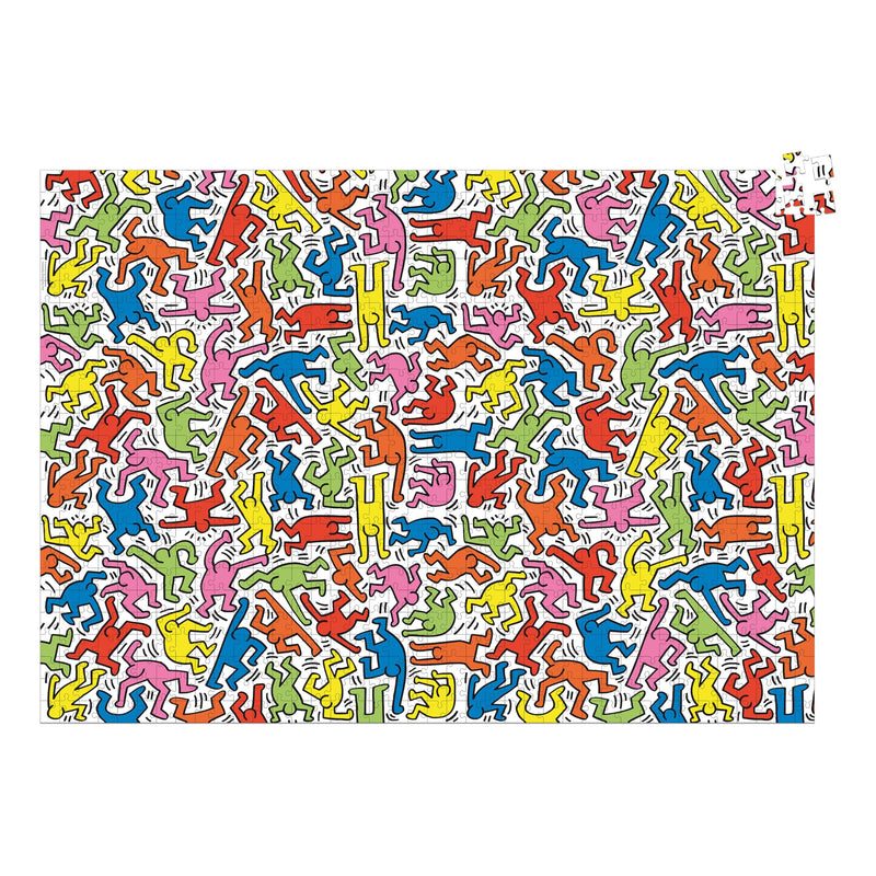 Vilac- Puzzle Keith Haring 1000 Piezas, Multicolor (VIL9225