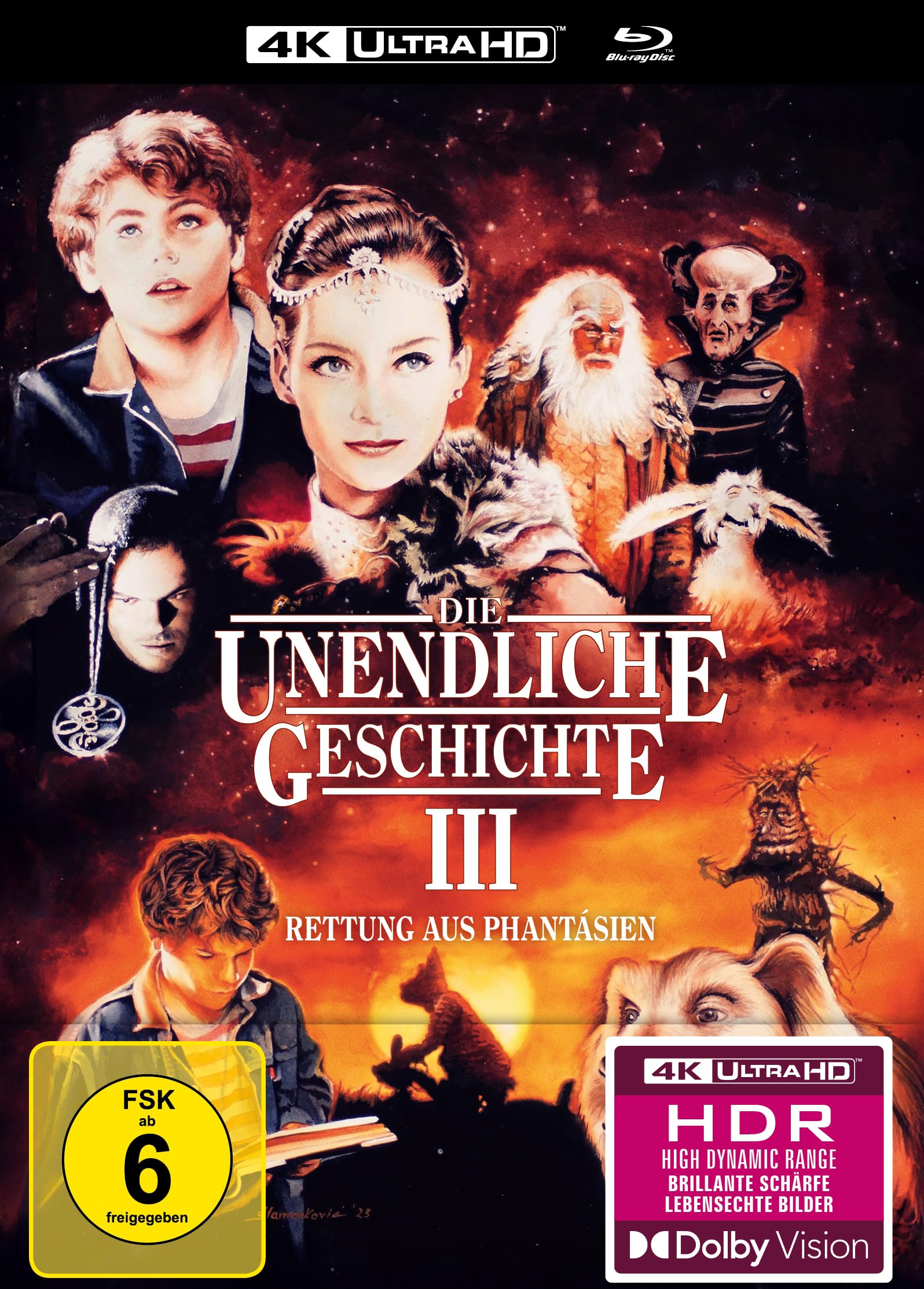 Die unendliche Geschichte III - Rettung aus Phantásien Mediabook (4K Ultra HD