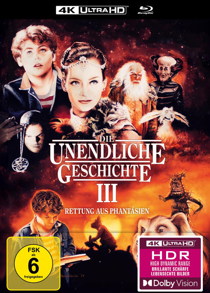 Die unendliche Geschichte III - Rettung aus Phantásien Mediabook (4K Ultra HD