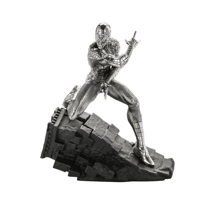 Royal Selangor Hand Finished Marvel Collection Pewter Spider-Man Webslinger Figurine