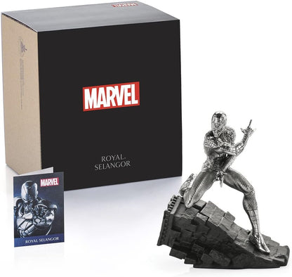 Royal Selangor Hand Finished Marvel Collection Pewter Spider-Man Webslinger Figurine