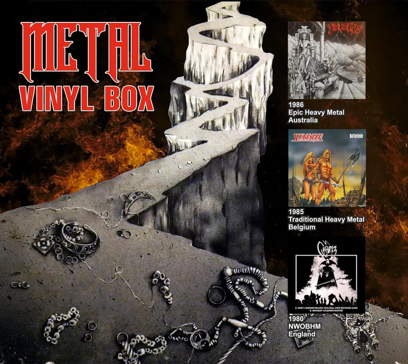 Metal Vinyl Box: Satan's Serenade/Battlefields/Queen of Thieves